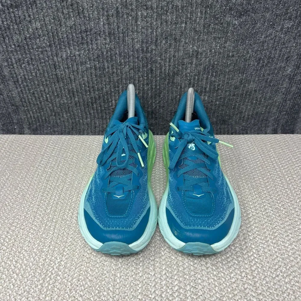 Hoka One One Speedgoat 5 Deep Lagoon Blue Green Running Shoes Women’s 6.5 B